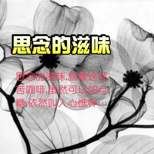 【思念的滋味】