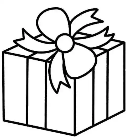 生日礼物简笔画大全集卡通手绘涂鸦线条礼物简笔画