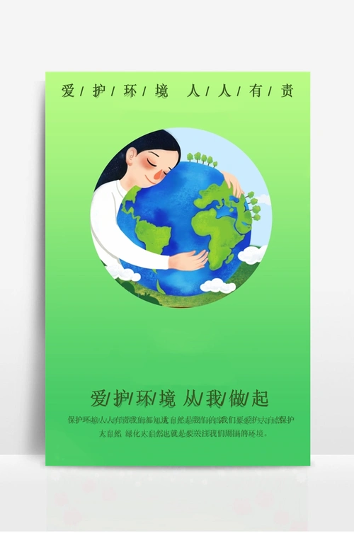 保护环境宣传海报 (1)