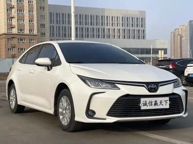 新到2021年2月,丰田卡罗拉,1.2t自动挡.