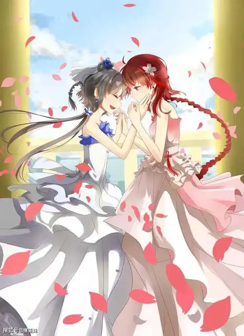 神经文艺二次元双生闺蜜少女动漫美图