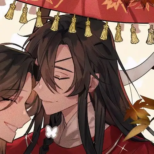 私藏的天官赐福头像花城谢怜太美了