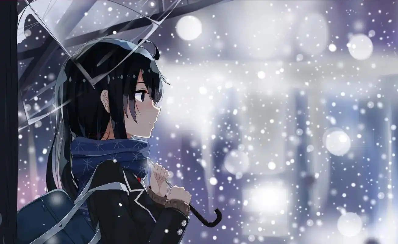 美图 #二次元#我的青春恋爱物语果然有问题 #高清壁纸  - 抖音