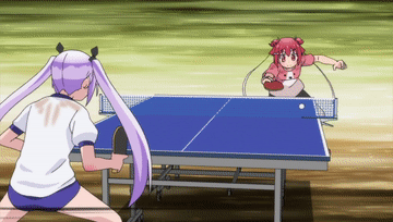 灼热的乒乓球娘gif旋风小依gif萝莉gif燃gif