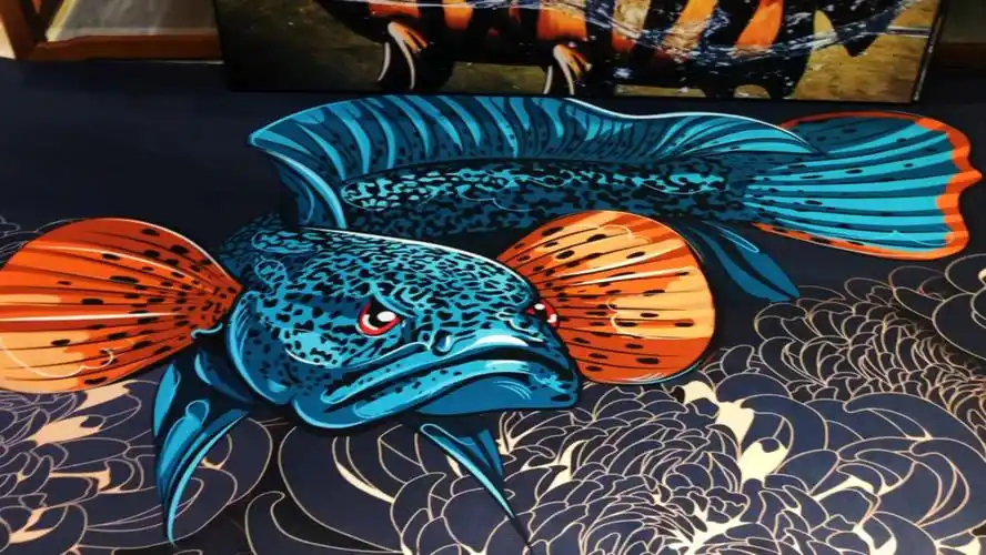 雷龙鱼客厅家居地毯地垫