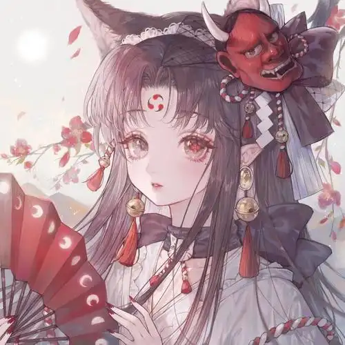 唯美女生清新精致好看可爱二次元动漫女头漂亮少女小姐姐