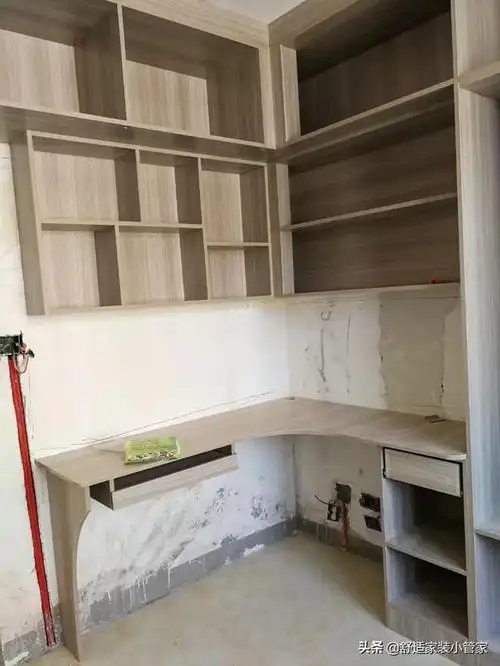 10个老木工打造的转角书桌好看结实又耐用装修请师傅照着做吧