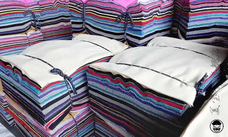 38节礼物碎布料布头擦机布工业抹布标准大块碎布头吸水吸油不掉毛废布