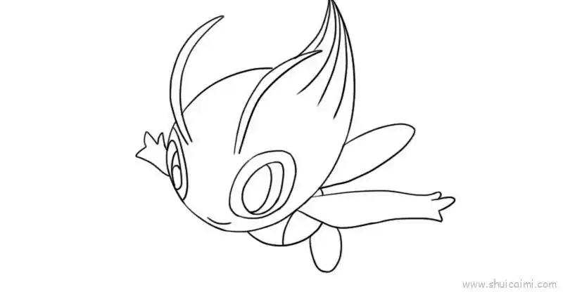 神奇宝贝神兽儿童画怎么画 神奇宝贝神兽简笔画简单