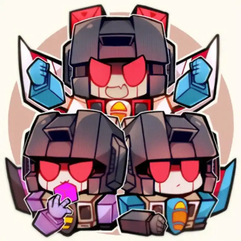 一些可爱的变形金刚头像