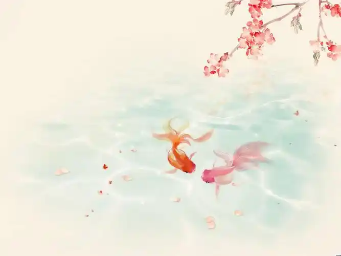 精选一组淡雅粉色ppt背景图片14张