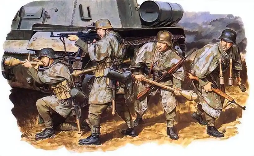 二战德国军事思想有多先进?应用装甲掷弹兵领先世界一个版本