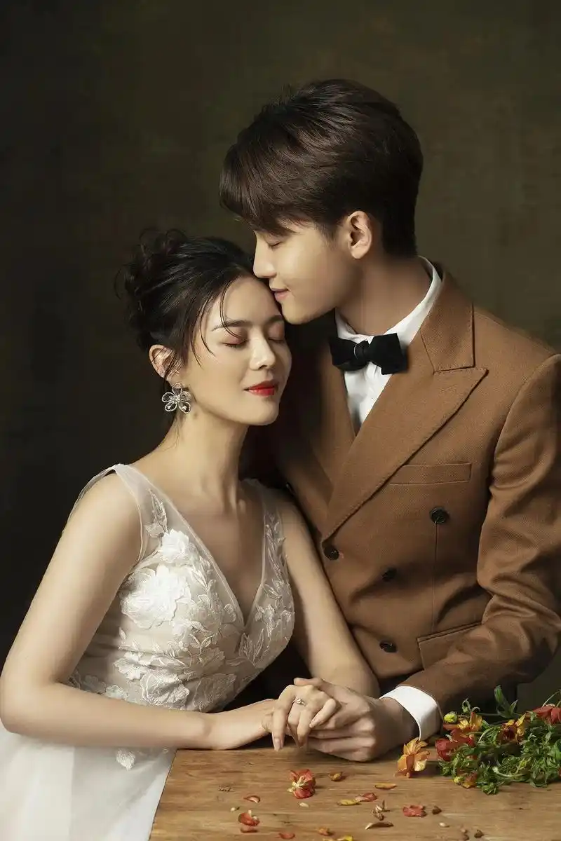 韩式婚礼#婚纱照风格推荐 #客片分享 #江津纯色婚纱摄影 # - 抖音