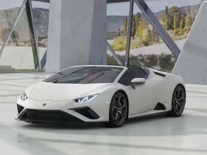 21款兰博基尼huracan evo双门跑车一样,huracan借用了huracán的