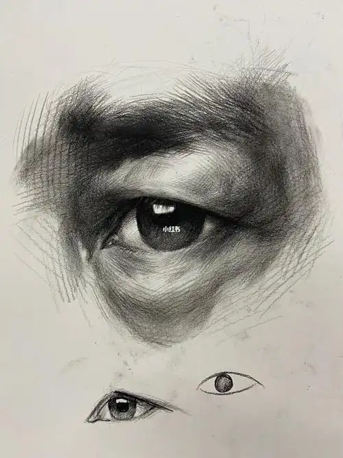 最全的素描头像五官步骤带两节