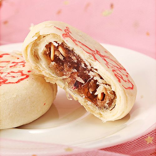 洛阳特产牡丹全福鲜花糕点点心零食小吃礼盒传统中式糕点