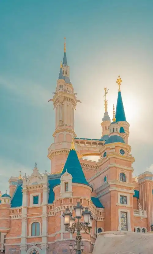 梦幻唯美的上海迪士尼风光