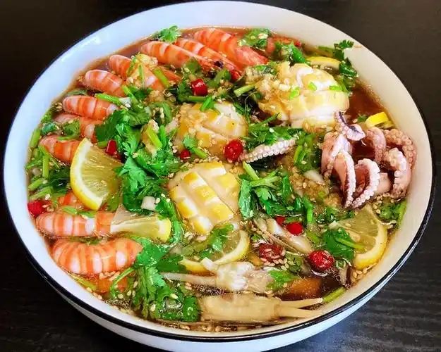 捞汁小海鲜的做法