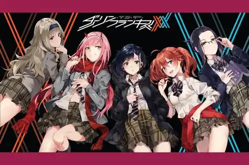 1k莓良心国家队darling in the franxx17超高清壁纸 - 日本动漫 - 好