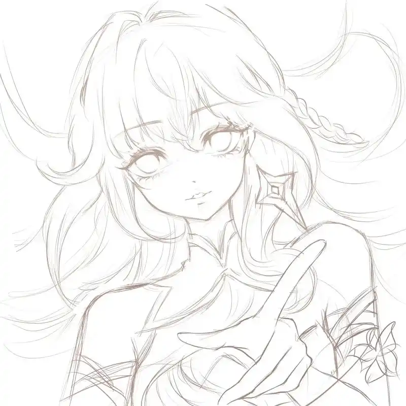 王昭君[星穹之声]摸了!抱图随意,禁止商用07～#画画 #原 - 抖音