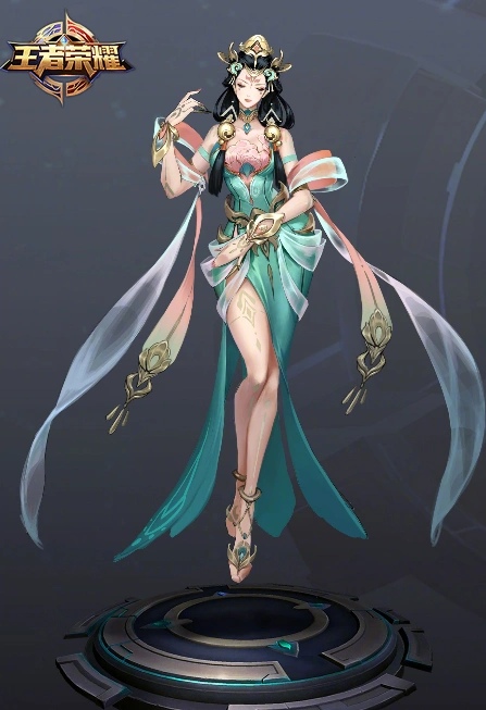 王者荣耀新英雄杨玉环英雄设定立绘抢先看 治愈之音一曲惊鸿