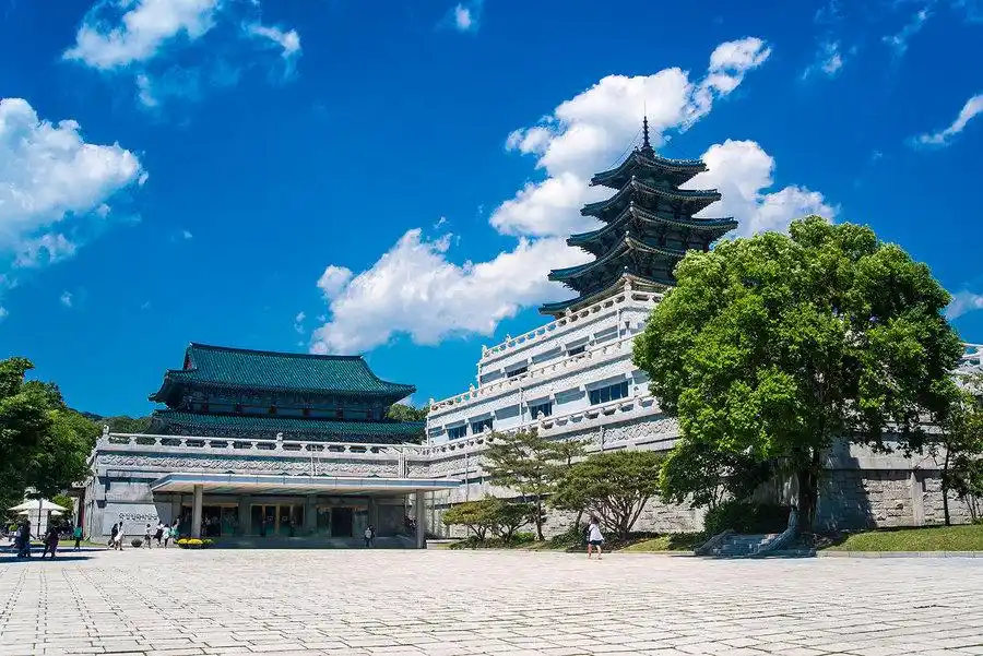 【韩国故宫--景福宫(误删重发)摄影图片】韩国风光旅游摄影_太平洋