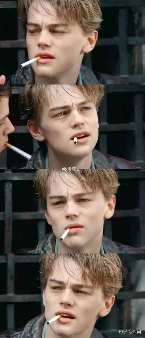 有没有姐妹有小李子抽烟的背景图在线等挺急的