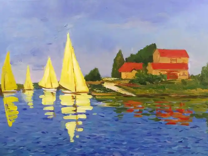 格物美术18年暑假孩子油画作品鉴赏(风景)招生电话:张老师17753968027