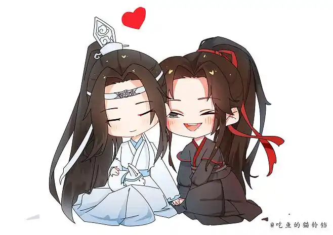 q版陈情令魏无羡蓝忘机铃铛