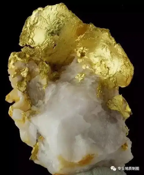 你没见过的狗头金耀眼的黄金金矿石