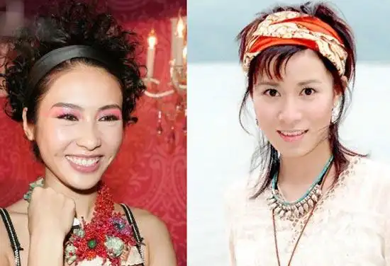 组图黎姿vs佘诗曼妖娆发型大比拼3