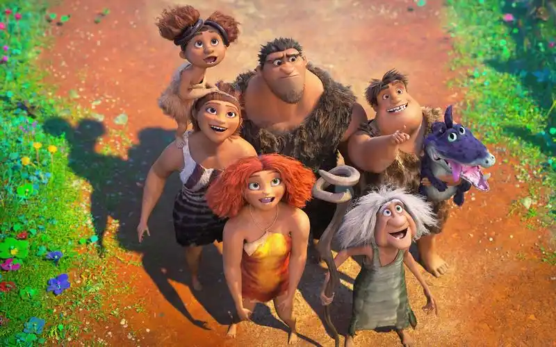 可爱!梦工场动画大电影《疯狂原始人2》首款预告