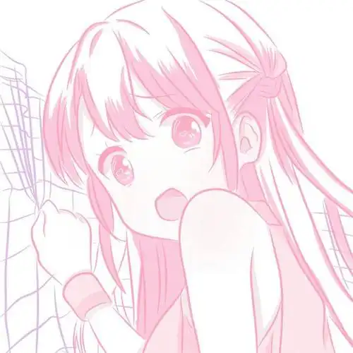 软妹动漫二次元软萌可爱少女心粉萝莉双马尾女生头像原创图禁二传