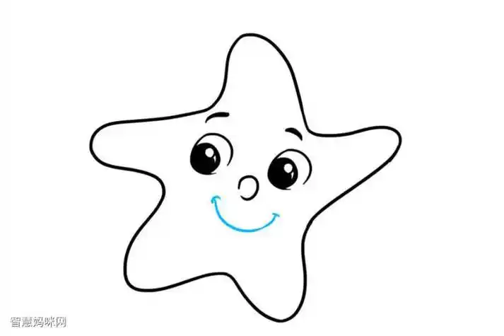 简笔画小星星
