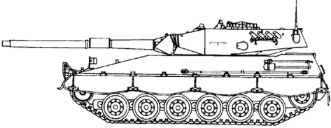 纸上谈兵器战车的简笔画