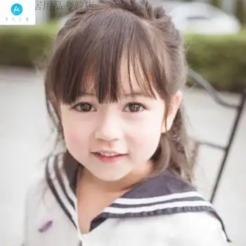 18新款时尚漂亮女宝宝图片海报孕妇胎教照片画混血婴儿墙贴bb墙贴画报