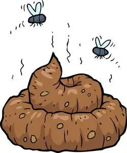 便溏卡通大便照片