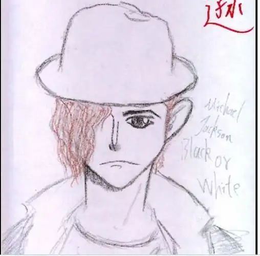 小学英语书mike头像简笔画