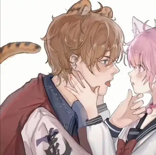 无水印情侣头像