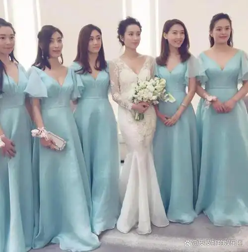女星伴娘团中,刘亦菲绝对是"最美伴娘",你认为哪组颜值最惊艳