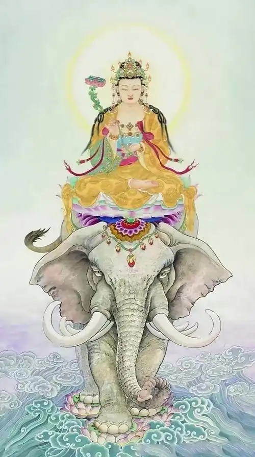 普贤菩萨 - 高清图片,堆糖,美图壁纸兴趣社区