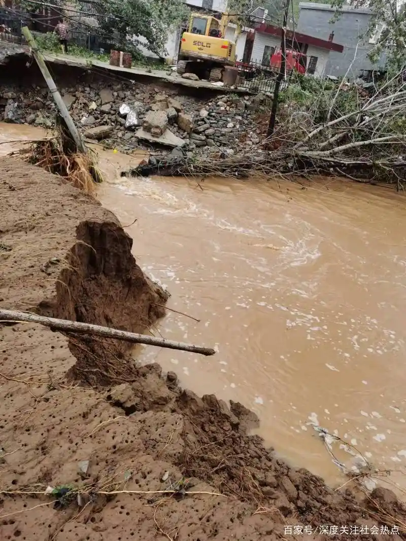 河南省南阳市方城县再次遭遇特大暴雨