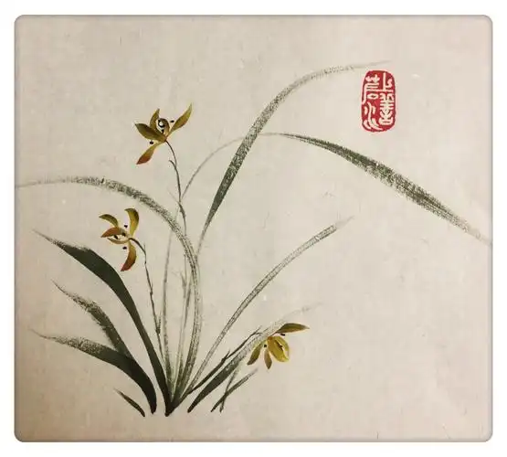 小白学画画～兰花篇
