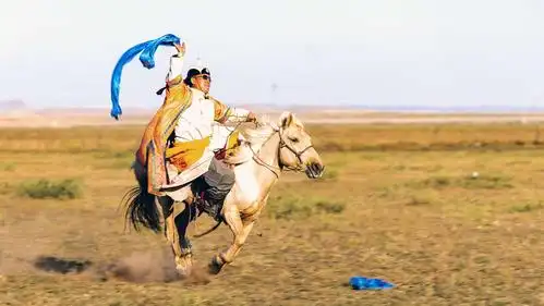 草原女骑手的飒爽英姿令人倾叹.千秋无绝色!