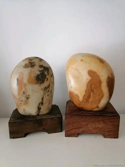 长岛球石:人物一对