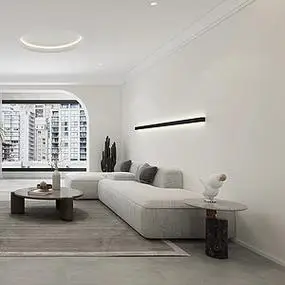 朝阳公园7号院137平米三居室现代简约装修风格效果图