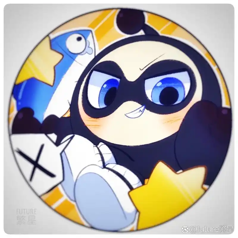 蛋仔头像(小黑)