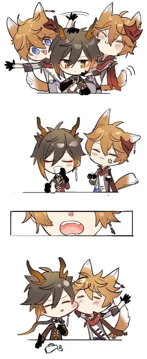 原神 钟离和公子