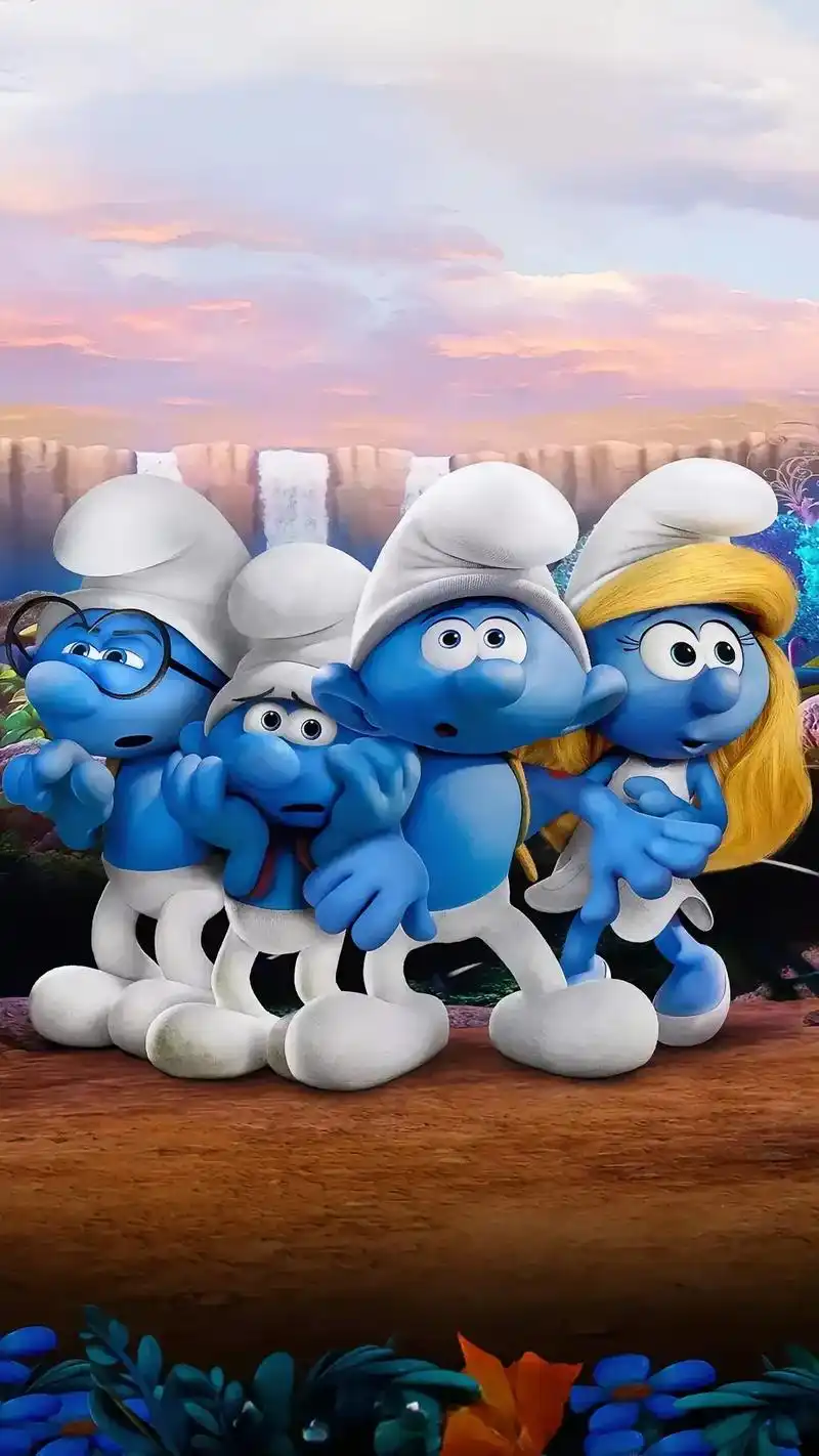 蓝精灵,经典益智动画.好听的儿歌#0到3岁早教儿歌 #启蒙早 - 抖音