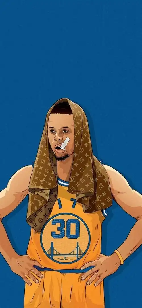 斯蒂芬库里壁纸球场上灵动的超级得分手